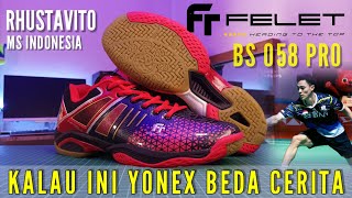 FELET BS O58 PRO REVIEW  Kalo ini Yonex Beda Ceritanya [upl. by Earle]