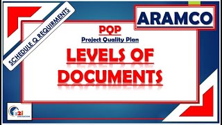 Levels Of Documents In Aramco Projects aramco [upl. by Lyrrehs]