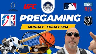 Pregaming  MustKnow PreGame Insight for MLB NFL NCAA [upl. by Hayalat844]