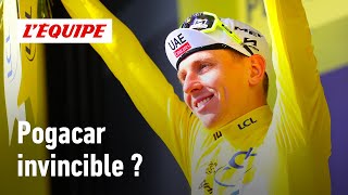 Tour de France 2024  Pogacar trop fort pour Vingegaard [upl. by Aral]