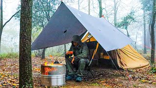 My Best Solo Camping in Wilderness  ASMR Relaxing Video [upl. by Diella]