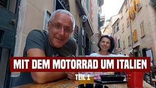 Unsere Motorradreise um Italien 1 [upl. by Crowns]