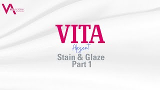 VITA Akzent Stain and Glaze Part 1 [upl. by Jesselyn]