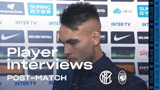 INTER 11 ATALANTA  LAUTARO  HANDANOVIC  SENSI EXCLUSIVE INTERVIEWS SUB ENG [upl. by Lilith235]