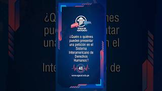 ¿Quiénes pueden presentar una petición en el Sistema Interamericano Derechos Humanos Short 71 P48 [upl. by Tansey]