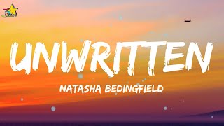 natashabedingfield  Unwritten Lyrics [upl. by Noxin]