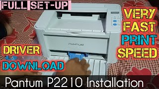 Pantum p2210 printer ka driver download kaise kare  Pantum laser printer driver download [upl. by Yrallih512]