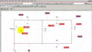 OrCAD PSpice Bias Point Simulation [upl. by Nimajeb]