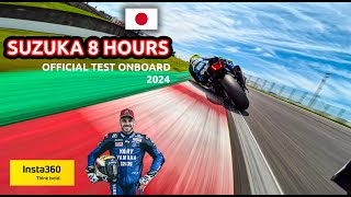 SUZUKA 8 hours 2024 official test  Canepa amp Hanika Yamaha YART R1 [upl. by Dnomyad]