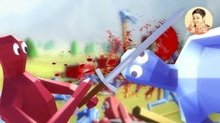 고오급 장군 대포를 배치하라  전투시뮬레이터Totally Accurate Battle Simulator  겜브링GGAMBRING [upl. by Olegnalehcim761]