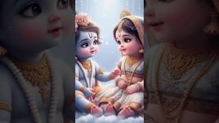 Radha Krishna love story💚 Radhe Krishna Status 💫shorts viral shortvideo shortsvideo shortfeed [upl. by Missak]