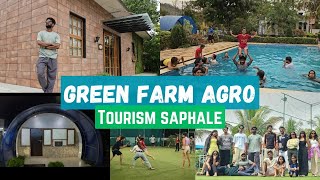 GREEN Farm AGRO Tourism Resort Saphale  Low Budget Trip with Friends  PAISA Wasool💰 Best Food [upl. by Nivaj]