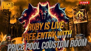 BGMI COUSTOM ROOM LIVE  FREE ENTRY WITH PRICE POOL  payalgaming jonathan bgmicoustomroomlive [upl. by Marva6]