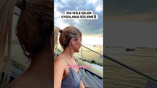 İOS 18 ile gelen uygulama gizleme özelliği shorts viralvideo viralshorts ios18 [upl. by Austina]