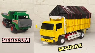 Cara mudah modif truk plastik jadi truk Ragasa Herex [upl. by Elsbeth]