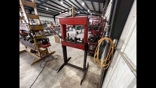 Enerpac 22 Ton Hydraulic Press [upl. by Adnamor]