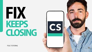How To Fix Keeps Closing On CamScanner App 2024 [upl. by Maiah]