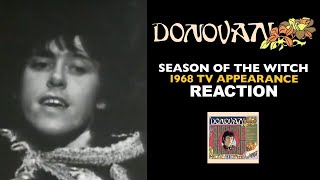 Brothers REACT to Donovan Season of the Witch 1968 TV Appearance [upl. by Macgregor]