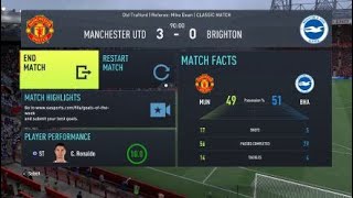 Manchester United vs Brighton Full match at old trafford [upl. by Hellah907]