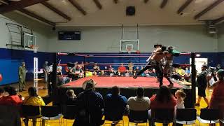 Jeremy Hadley v Bashley Bones  New Era Wrestling 101522 [upl. by Malka731]