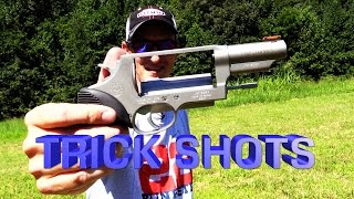 TRICK SHOOTING WITH THE TAURUS JUDGE [upl. by Melnick]