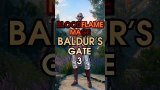 a BLOODFLAME MAGE build for Baldurs Gate 3 in 1min  WarlockSorcerer build baldursgate3 shorts [upl. by Ellenod]