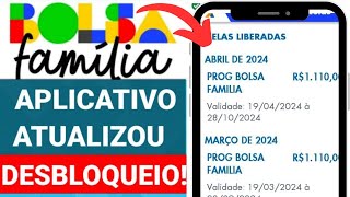 ✅ APLICATIVO BOLSA FAMÍLIA ATUALIZOU PARA QUEM TAVA BLOQUEADO AGORA TA LIBERADO [upl. by Anez]