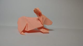 How to make an Origami Rabbit  Tutorial [upl. by Karleen]