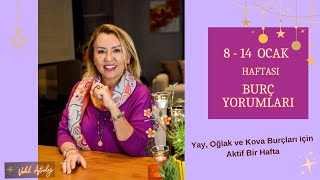 Yay Oğlak ve Kova Burçları İçin Aktif Bir Hafta  8  14 Ocak Haftası Burç Yorumları [upl. by Nibbs]