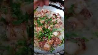 RECETA PULPO AL AJO  ¡DELISIOSO pulpoalajo pulporeceta pulpo [upl. by Pinto]