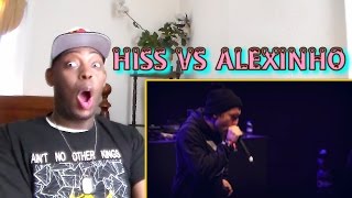 HISS vs ALEXINHO  Grand Beatbox SHOWCASE Battle 2017  SEMI FINAL REACTION [upl. by Gabler]