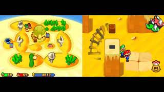 Mario amp Luigi Partners in Time DS Walkthrough  Part 14  Gritzy Desert Revisited [upl. by Nohcim]