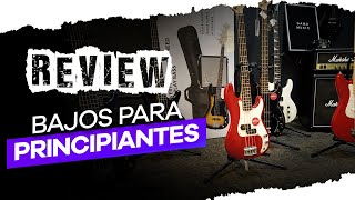 Bajos para iniciar a tocar  Review [upl. by Nolyaw]