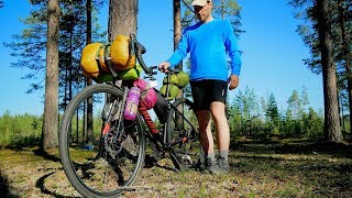 Ultralight Bikepacking Overnight with a Gravel Bike [upl. by Nodaj885]