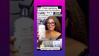 Safe Skin lightening body lotion for Sensitive skin Healthy Skin therapy body lotion youtubeshort [upl. by Anaxor]