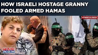 Watch How Witty Israeli Grandma Held Hostage By Hamas Turned Hero After Tricking Armed Terrorists [upl. by Ahsinirt495]