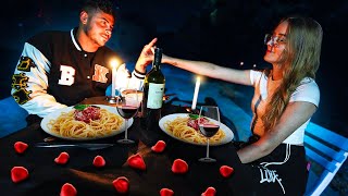 FIZ UM JANTAR ROMANTICO NO MEU PRIMEIRO ENCONTRO E DEU MUITO RUIM [upl. by Nesmat]