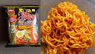 Korean Nissin geki hot and spicy noodles Noodles Recipe [upl. by Cypro]