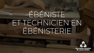 Métiers de la forêt et du bois  Ébéniste et technicien en ébénisterie [upl. by Annahael136]