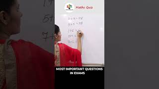 Interesting Maths Quiz  Maths Problems Trick 😮shorts maths tipsandtricks youtubeshorts tricks [upl. by Irra312]