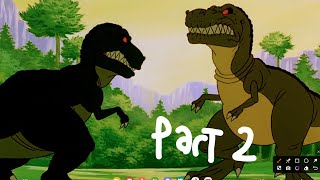 Land Before Time 5 The Mysterious Island 1997 Chompers Parents Screen Time Part 2 [upl. by Antonio541]