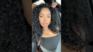 Curly Hair Tutorial hairtutorial curlyhair grwm [upl. by Aiak]