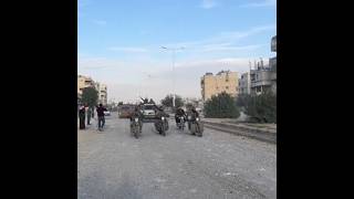 Antiregime armed groups take control of the strategic city of Hama in central Syria [upl. by Reiko]