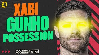 3421 Xabi Alonso  Possession Based  Best Tactics  Football Manager 24 [upl. by Enilrem163]