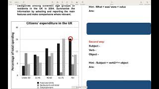 16923 Sentence formation for IELTS task 1 graphs Class 1 [upl. by Eninnaj]