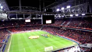 Himno de Colombia vs Holanda 191113 [upl. by Ronoc171]