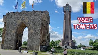 YSER TOWERS  IJZERTOREN  DIKSMUIDE WEST FLANDERS  BELGIUM  ELLASLIFE [upl. by Elli824]