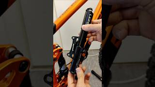 How to mount a pump to a bike frame mtb [upl. by Ediva538]