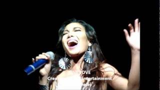 LOVING YOU Minnie Riperton  Jonalyn Viray with whistle Live One Love Concert [upl. by Wrdna]