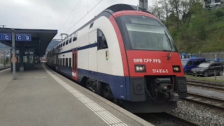 SBB DTZ Durchfahrt in Uzwil [upl. by Acined248]